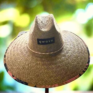 Qwave Straw Hat NWT